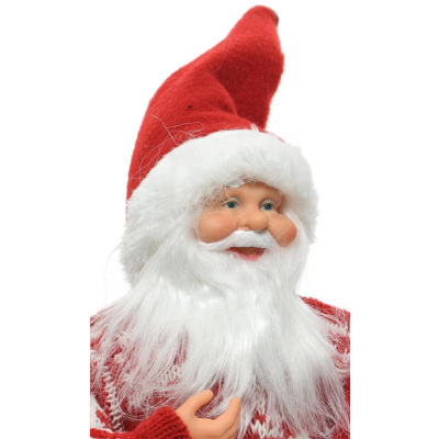 Weihnachtsmann Schlafanzug 30cm Weihnachtsfigur Weihnachtsdeko