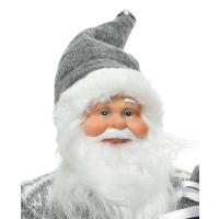 Weihnachtsmann Schlafanzug 30cm Weihnachtsfigur Weihnachtsdeko