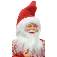 Weihnachtsmann Schlafanzug 30cm Weihnachtsfigur Weihnachtsdeko