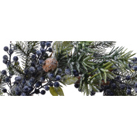 Kranz Beeren 40cm Adventskranz Wanddeko Weihnachtsdeko T&uuml;rkranz