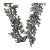 Girlande Beeren 180cm Weihnachtsdeko Weihnachtsgirlande Beerengirlande