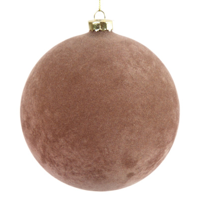 Weihnachtskugel Rosa 12cm Christbaumkugeln