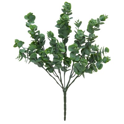 CHICCIE Eukalyptus k&uuml;nstlich als Kranz, Bund oder Zweig - Kunstpflanzen Kunstblumen