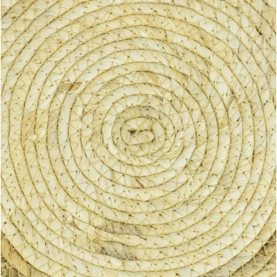 Platzset Seegras Rund in Beige 30 cm