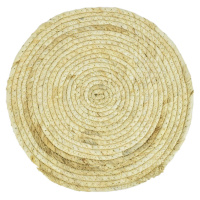 Platzset Seegras Rund in Beige 30 cm