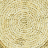 Platzset Seegras Rund in Beige 30 cm