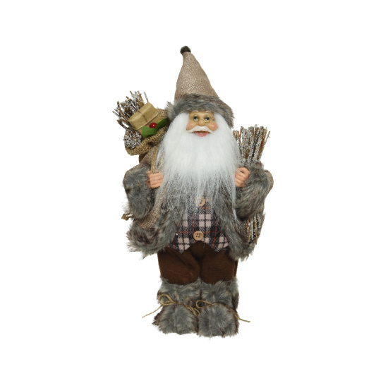 CHICCIE Weihnachtsmann Polyester 25x15x30cm -...