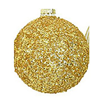 Weihnachtskugeln gold weiß 10x10x10cm Weihnachtsbaumschmuck