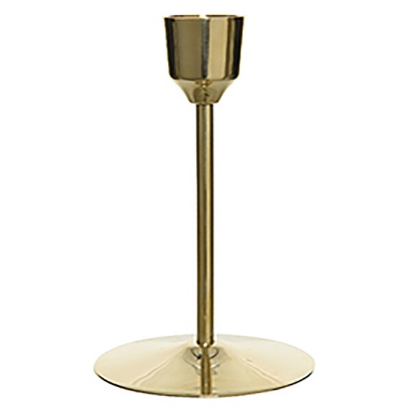 CHICCIE Kerzenhalter aus Messing gold - Deko Dekoration Kerzenst&auml;nder