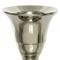 Kerzenhalter aus Aluminum 10x9cm