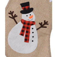 Weihnachtsstrumpf Polyester 25x46cm  Weihnachtsdeko