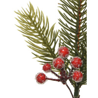 Tannenzweig mit Beeren  Weihnachtsdeko  Winterdeko