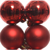 16 Set Weihnachtsbaumkugeln Bruchfest 4cm Weihnachtsdeko Baumschmuck