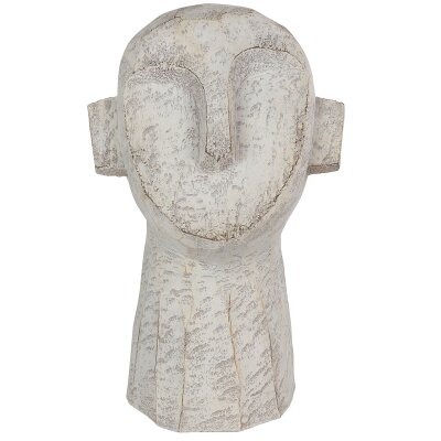 CHICCIE Statue Gesicht aus Polyresin - Dekofiguren Schlafzimmerdeko
