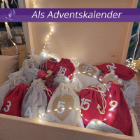 Holzbox Personalisiert zu Weihnachten 40x30x23cm Geschenkbox