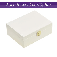 Aufbewahrungsbox Personalisierbar 21x16x9cm Natur Holztruhe Holzkiste