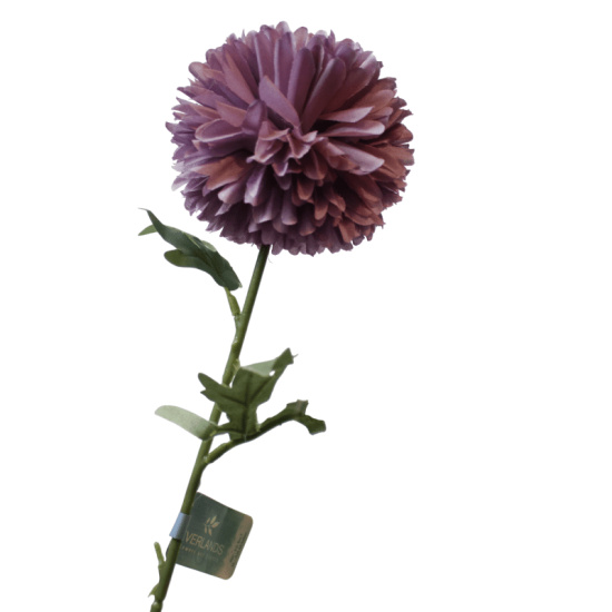 K&uuml;nstliche Blume lila rund mit stil 60cm lang