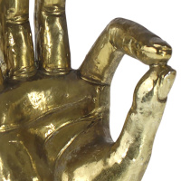 Figur Hand gold 25cm Dekoration Dekofigur Skulptur Deko