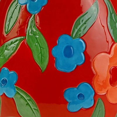 Vase verschiedene Farben 20x28cm Blumenvase Tischvase Dekovase Deko