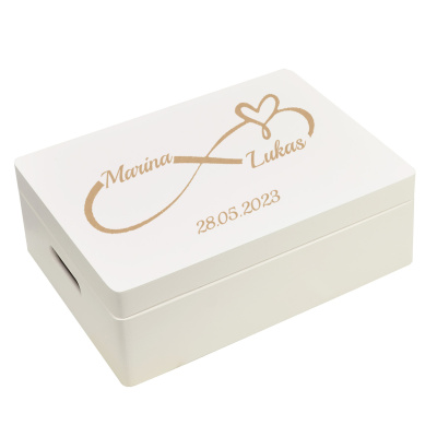 personalisierte Holzbox zur Hochzeit Hochzeitsgeschenk Geschenk Kiste