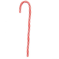 CHICCIE Zuckerstange aus Plastik Rot Wei&szlig; 30cm - Weihnachtsdekoration Advent