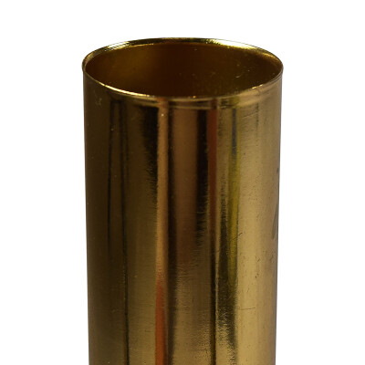 CHICCIE Stabkerzenstecker Metall gold schwarz 2x9cm - Stabkerzenhalter