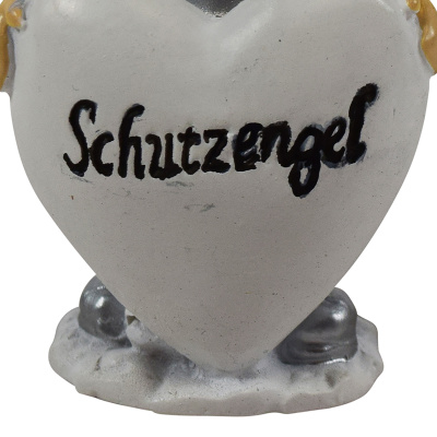 CHICCIE Schutzengel Polyresin 5x7x11cm - Engel Dekoration Geschenk