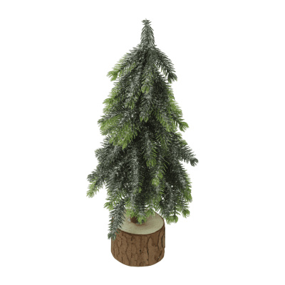 Künstlicher Mittelgroßer Tannenbaum Aufsteller Grün Plastik 809984