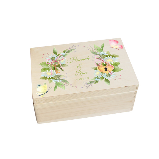 CHICCIE Erinnerungsbox personalisiert zur Hochzeit mit...