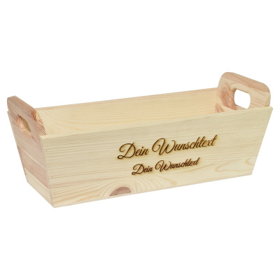 CHICCIE Geschenkkorb mit Henkeln Personalisierbar...