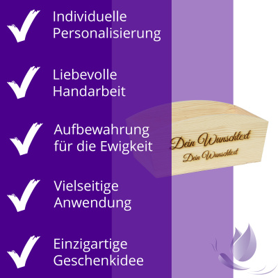 CHICCIE Geschenkkorb Personalisierbar Wunschtext...