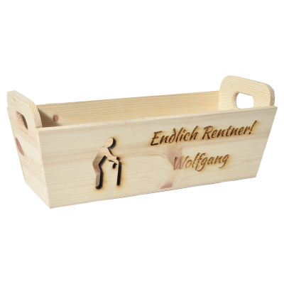 CHICCIE Geschenkkorb mit Henkeln Personalisierbar...