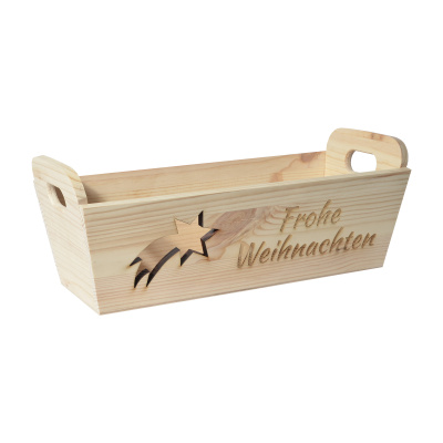 CHICCIE Geschenkkorb mit Henkeln Personalisierbar...