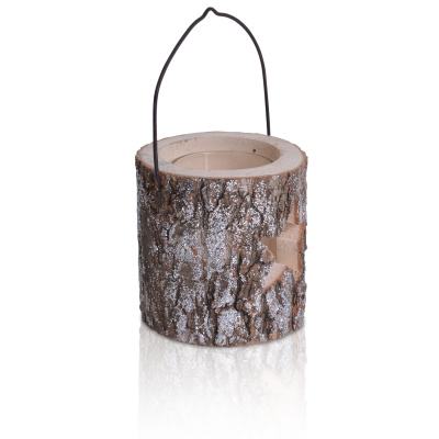 Holz Teelichthalter 11cm