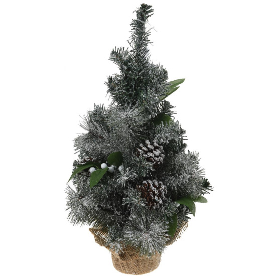 Knstlicher Mini Weihnachtsbaum verschneit 40cm Tannenbaum Christbaum