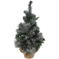 K&uuml;nstlicher Mini Weihnachtsbaum verschneit 40cm Tannenbaum Christbaum