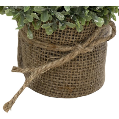 Jute k&uuml;nstliche pflanze 22cm