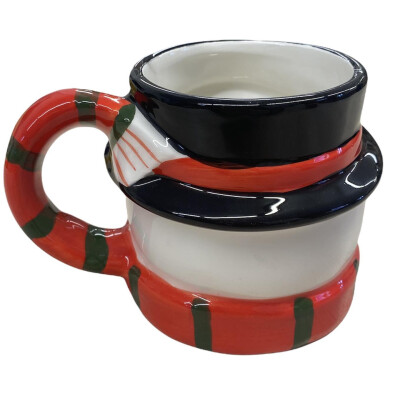 Weihnachtstasse 10cm Weihnachtsbecher Gl&uuml;hweintassen Tasse