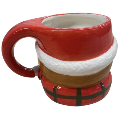 Weihnachtstasse 10cm Weihnachtsbecher Gl&uuml;hweintassen Tasse