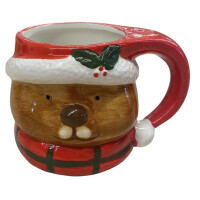 Weihnachtstasse 10cm Weihnachtsbecher Gl&uuml;hweintassen Tasse