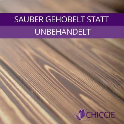 2 Set Holzkiste Grete Geflammt Wei&szlig; 50x40x30cm Langes Regal Weinkiste