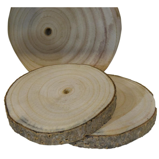 Holz Baumscheibe Rund 30cm