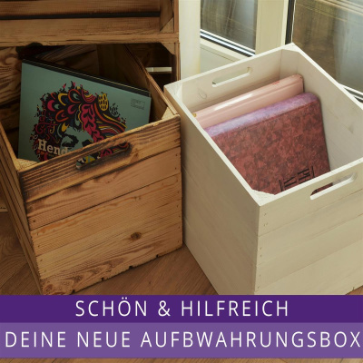 Kallax Holzkiste Karl Aufbewahrungsbox Geflammt 33x38x33cm Aufbewahrungskorb Schubladenbox Holzbox Holz Regal Box