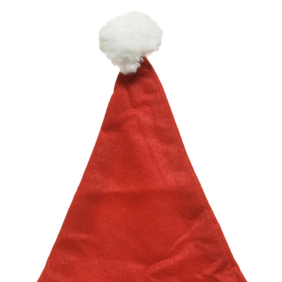 3 Weihnachtsmützen Mit Fellrand & Bommel – Aus Weichem Polyester, Kopfumfang Bis Ca. 62 Cm, In Verschiedenen Farben