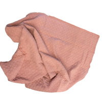 Kuscheldecke aus Baumwolle Rosa 1,30m x 1,70m