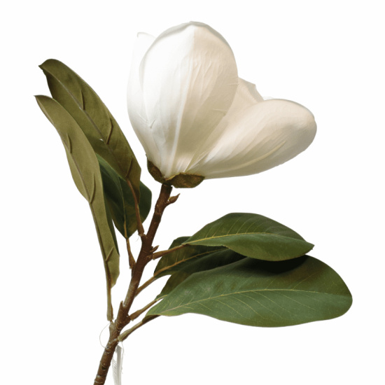 K&uuml;nstliche Blume wei&szlig; gro&szlig; mit stil 65cm lang Vasenblume